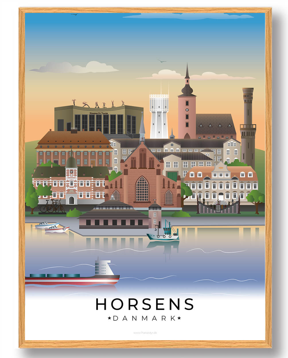 Restparti Horsens Byplakat