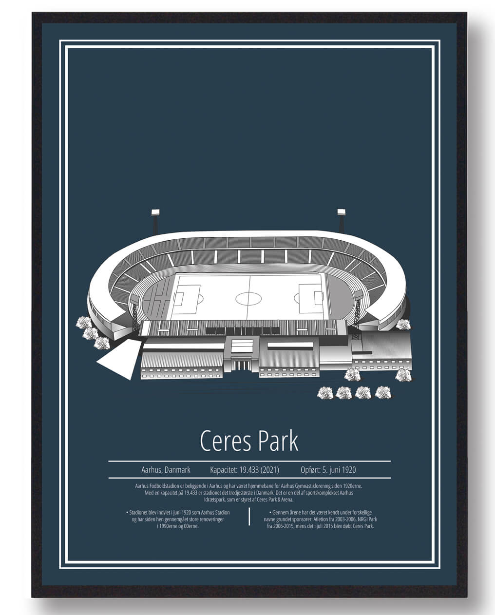 Agf Aarhus Stadion Plakat