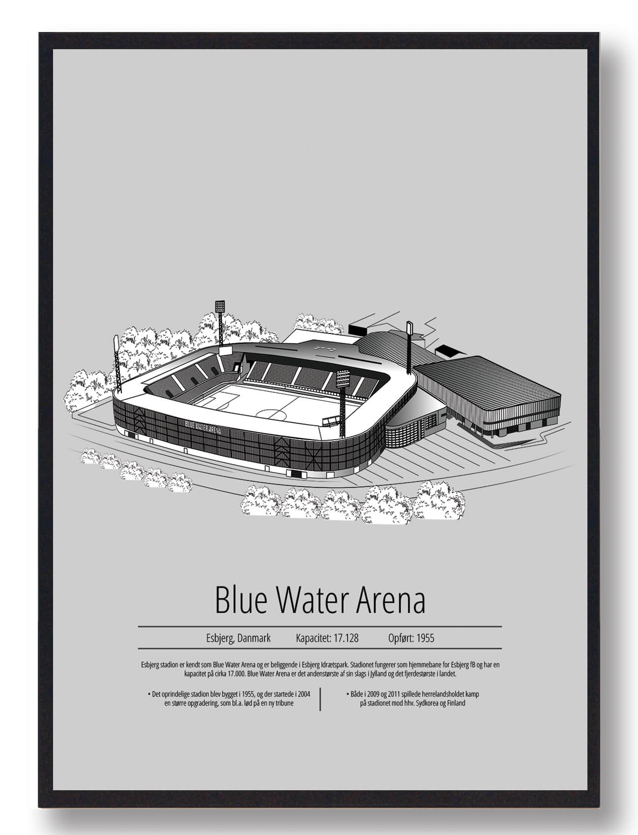 Blue Water Arena Esbjerg Grå