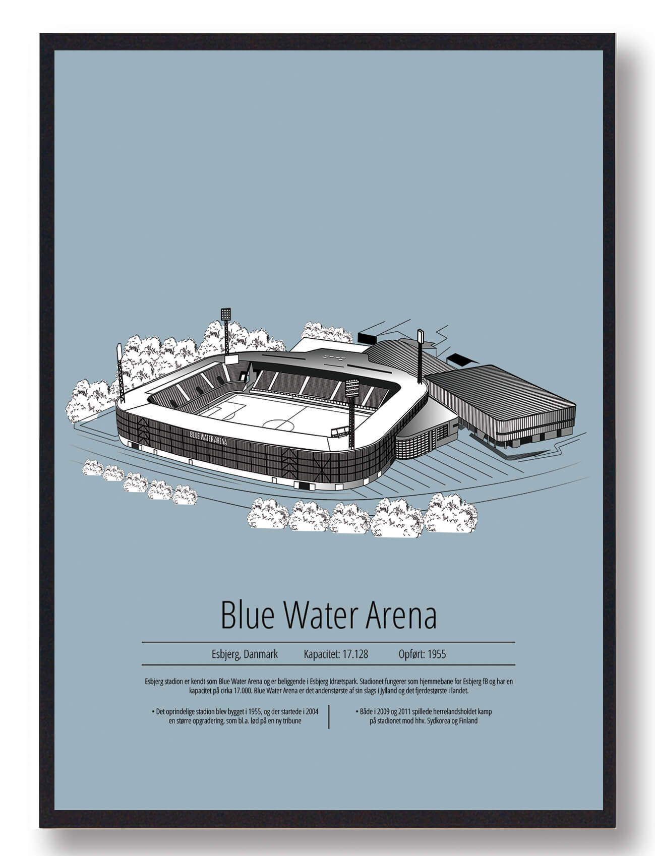 Blue Water Arena Esbjerg Lyseblå