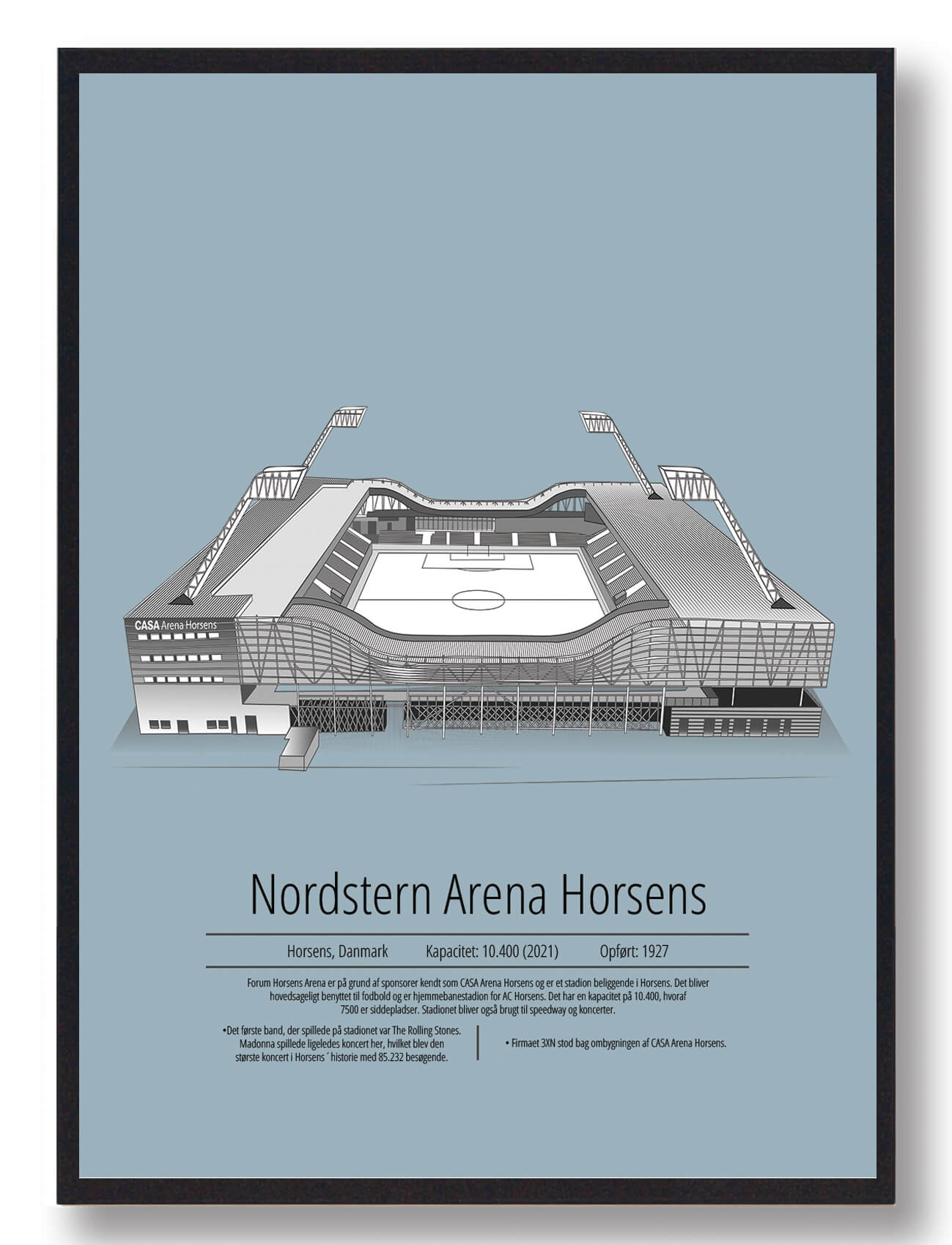 Horsens Station Lyseblå