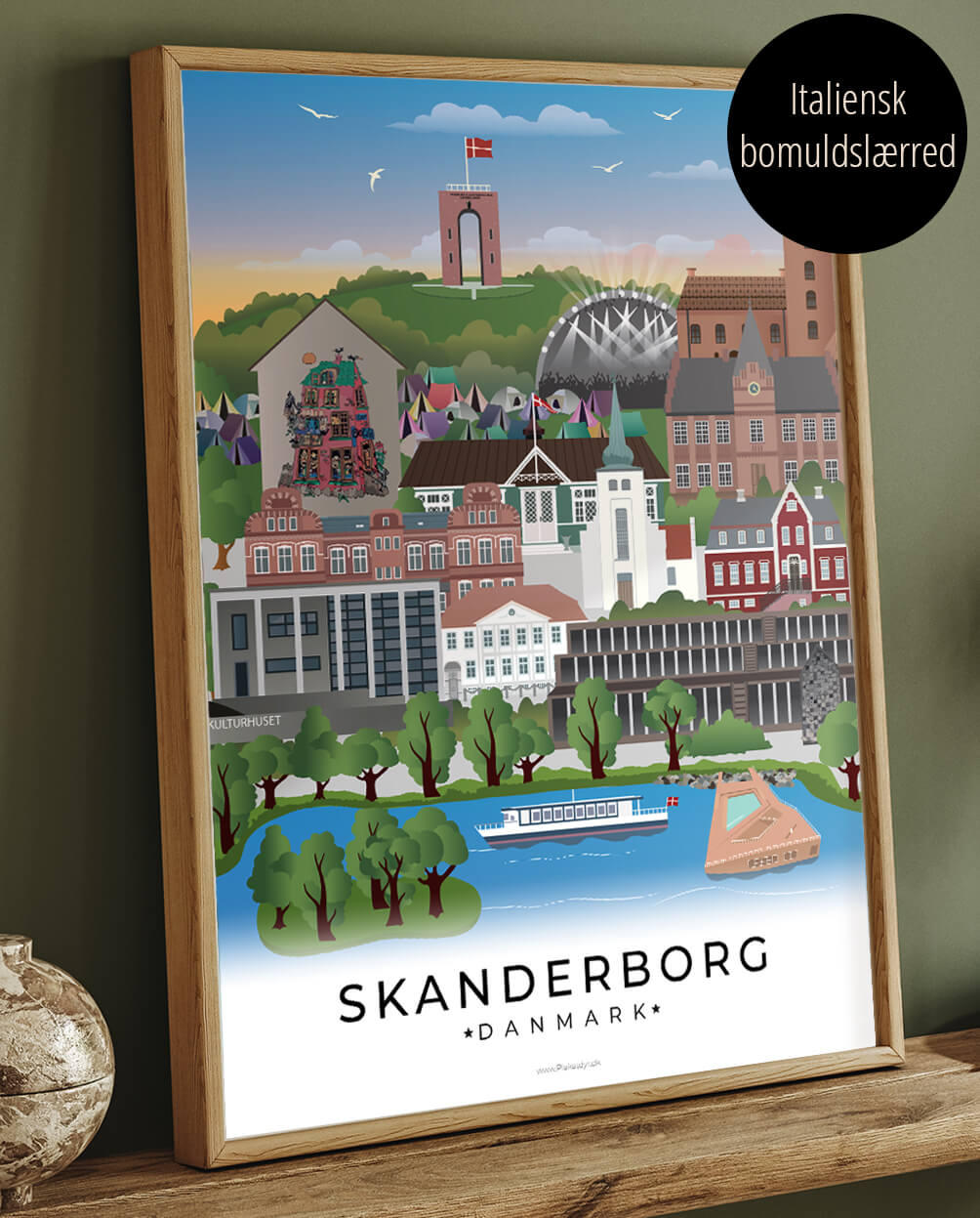 Lærredsprint Skanderborg