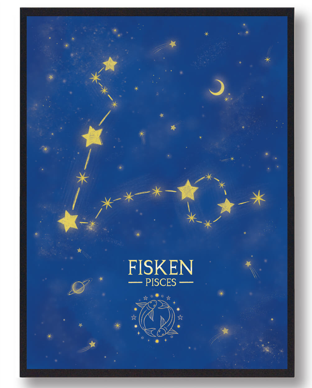 Stjernebillede Fisken Blå