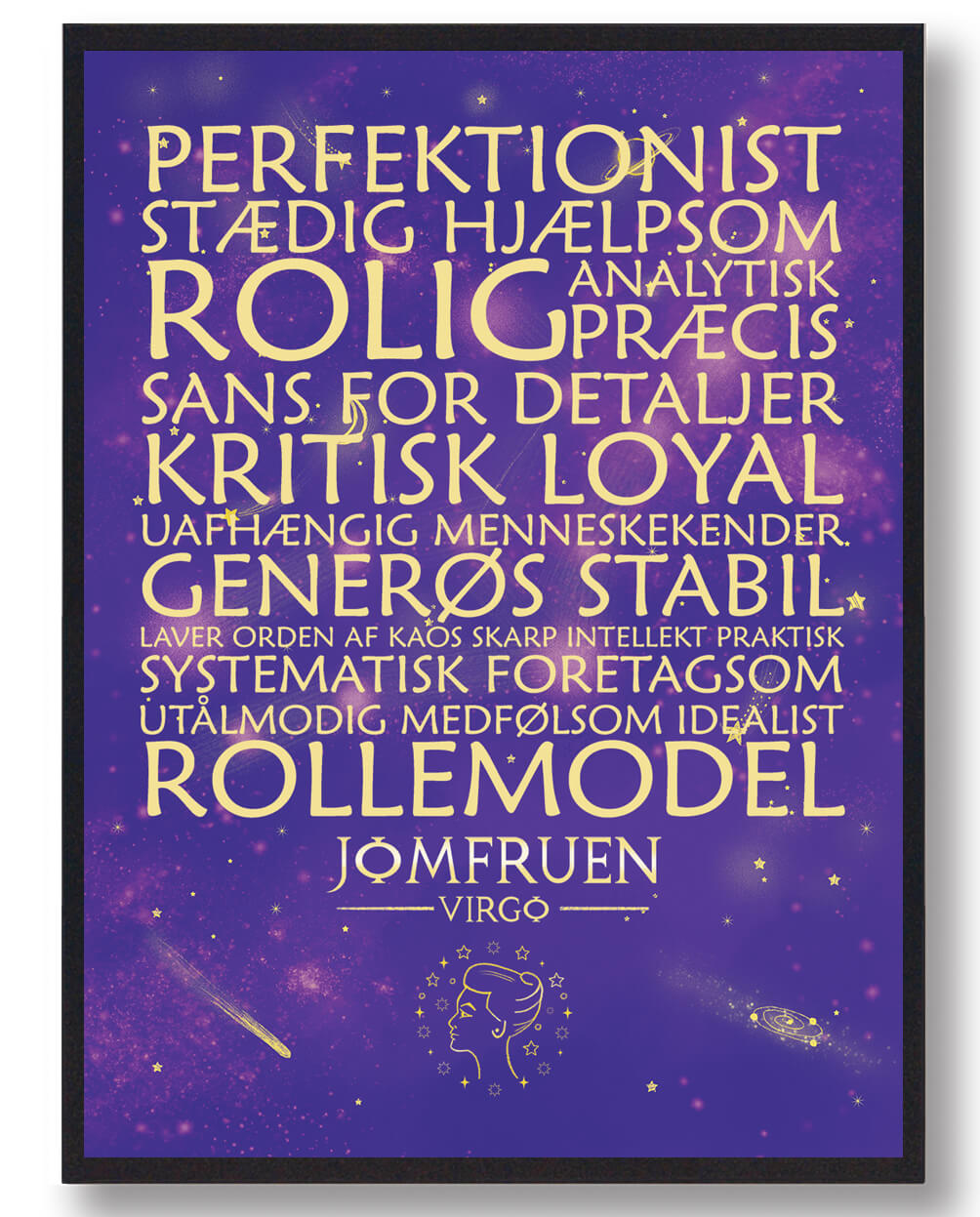 Stjernebillede Jomfruen  Lilla