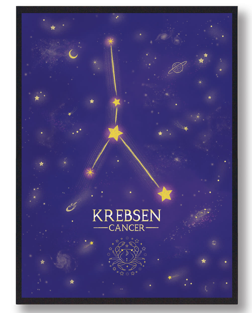 Stjernebillede Krebsen Lilla