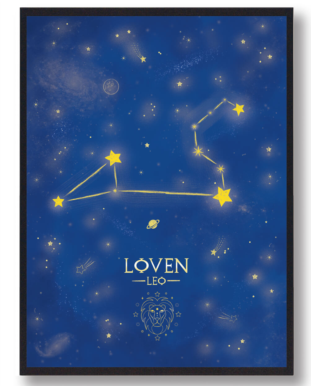 Stjernebillede Løven Blå