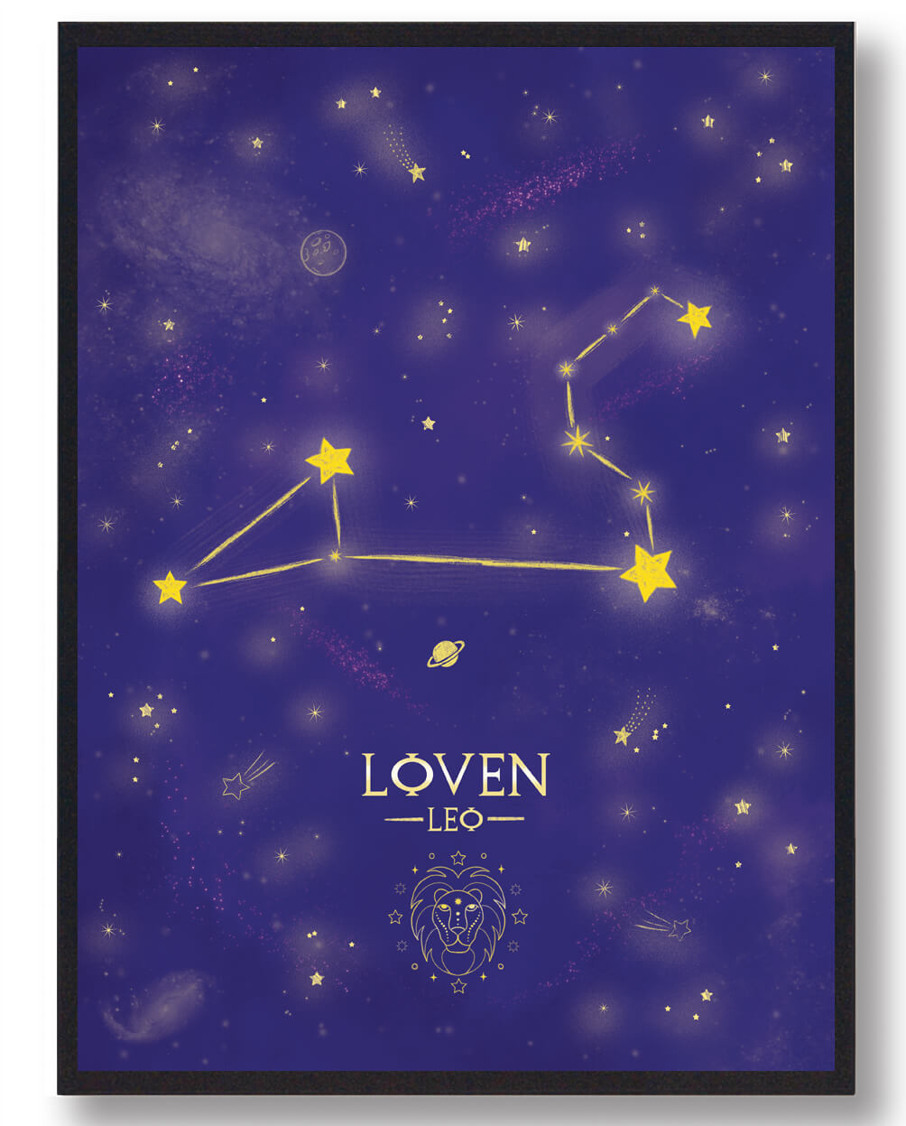 Stjernebillede Løven Lilla