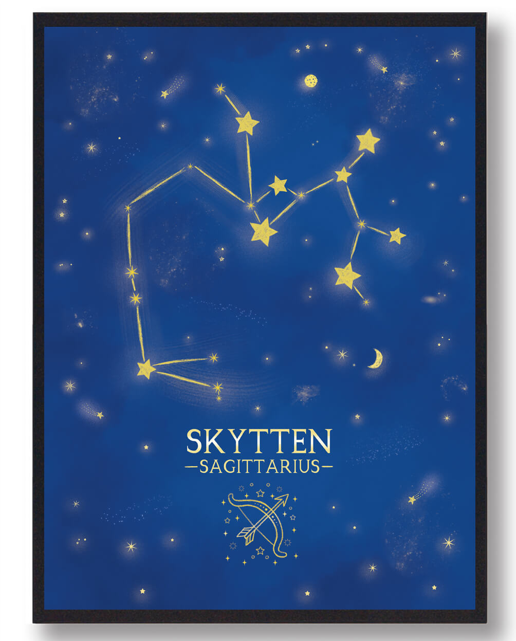 Stjernebillede Skytten Blå