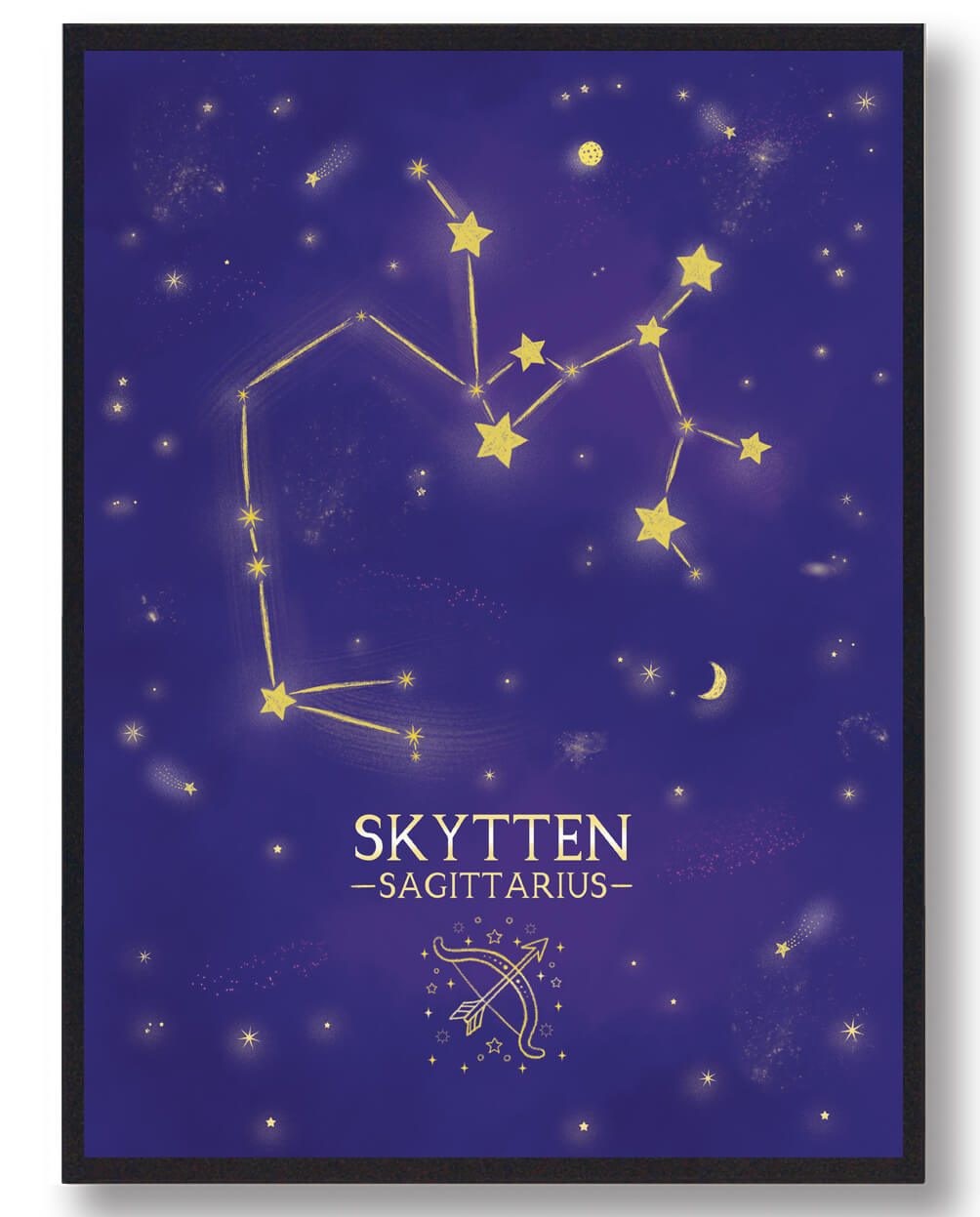 Stjernebillede Skytten Lilla