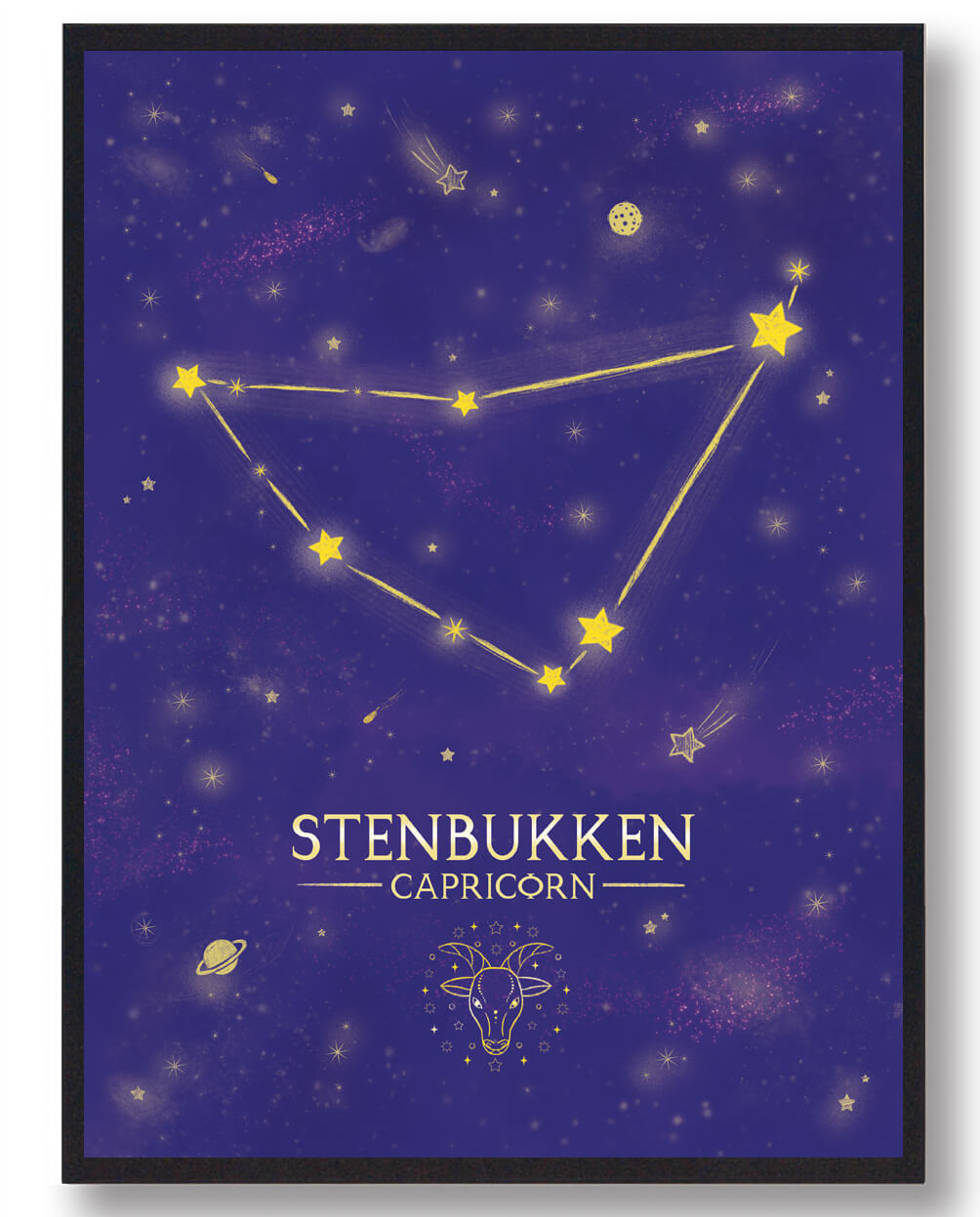 Stjernebillede Stenbukken Lilla