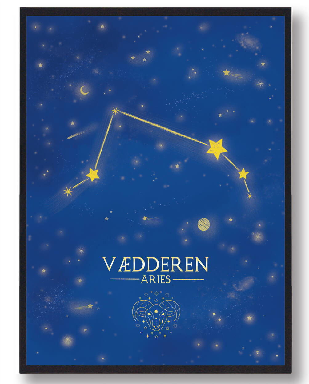 Stjernebillede Vædderen Blå