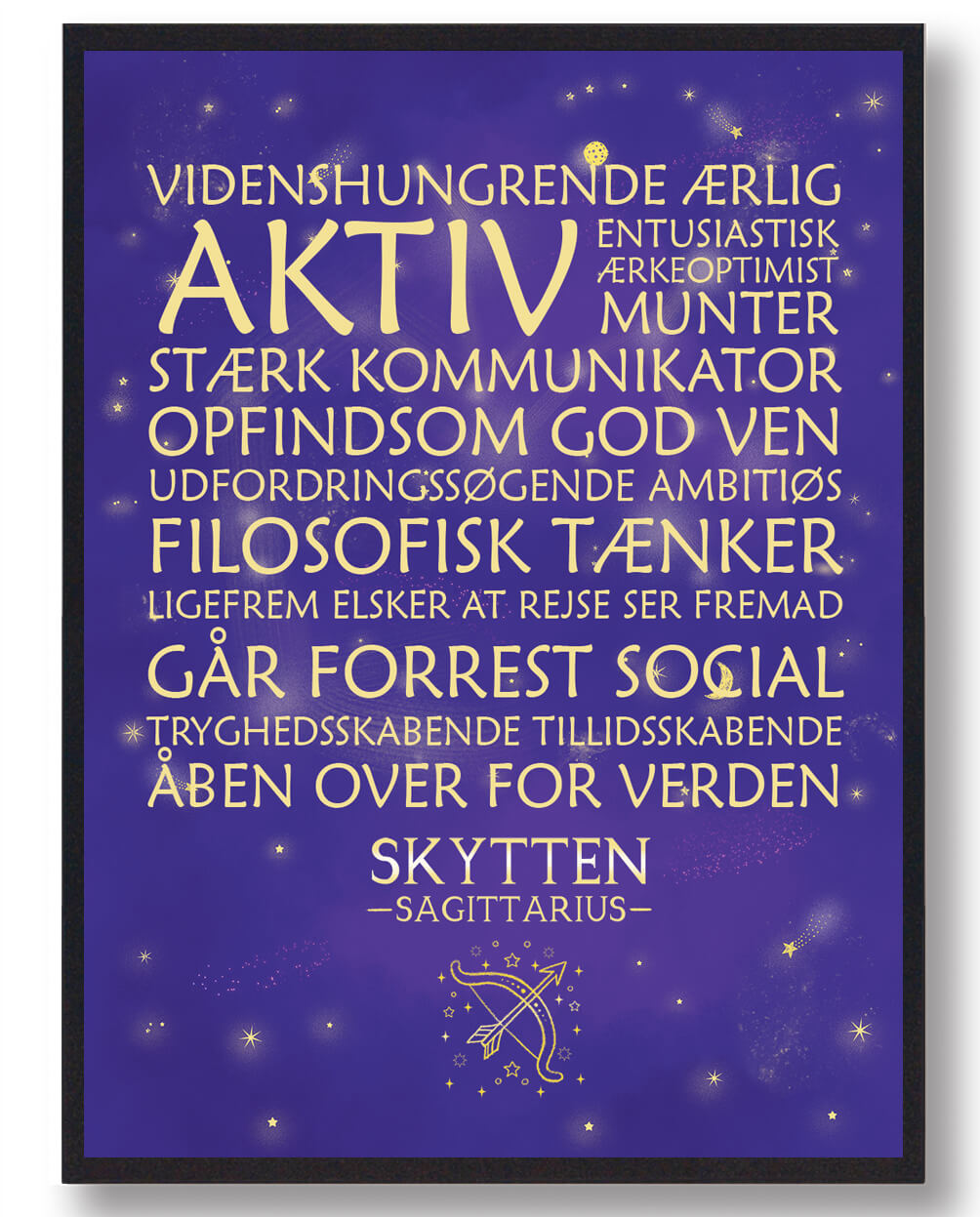 Stjernetegn Skytten  Lilla