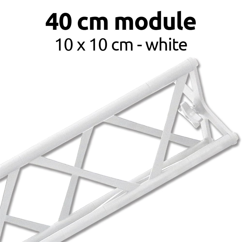 Crown Truss 10   10 Modul  Hvid  40 Cm
