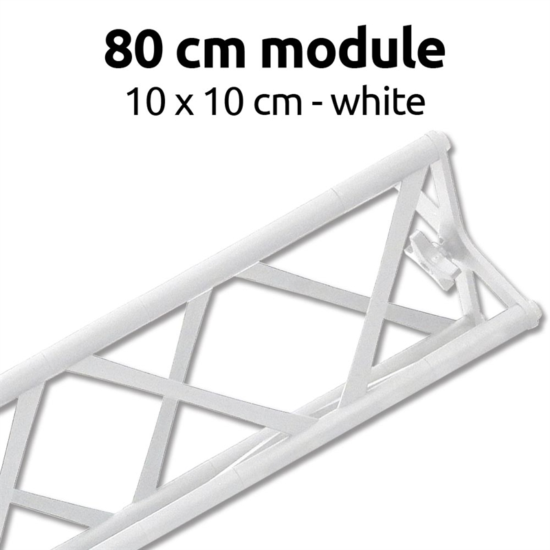Crown Truss 10   10 Modul  Hvid  80 Cm