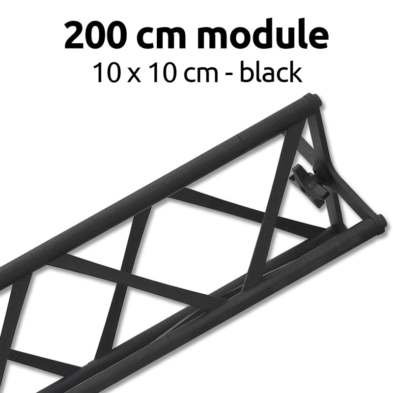 Crown Truss 10   10 Modul  Sort  200 Cm