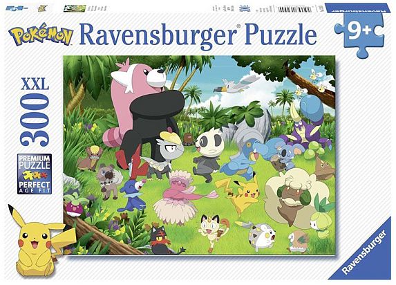Ravensburger Puzzle Puslespil Pokemon Types 300 Pieces