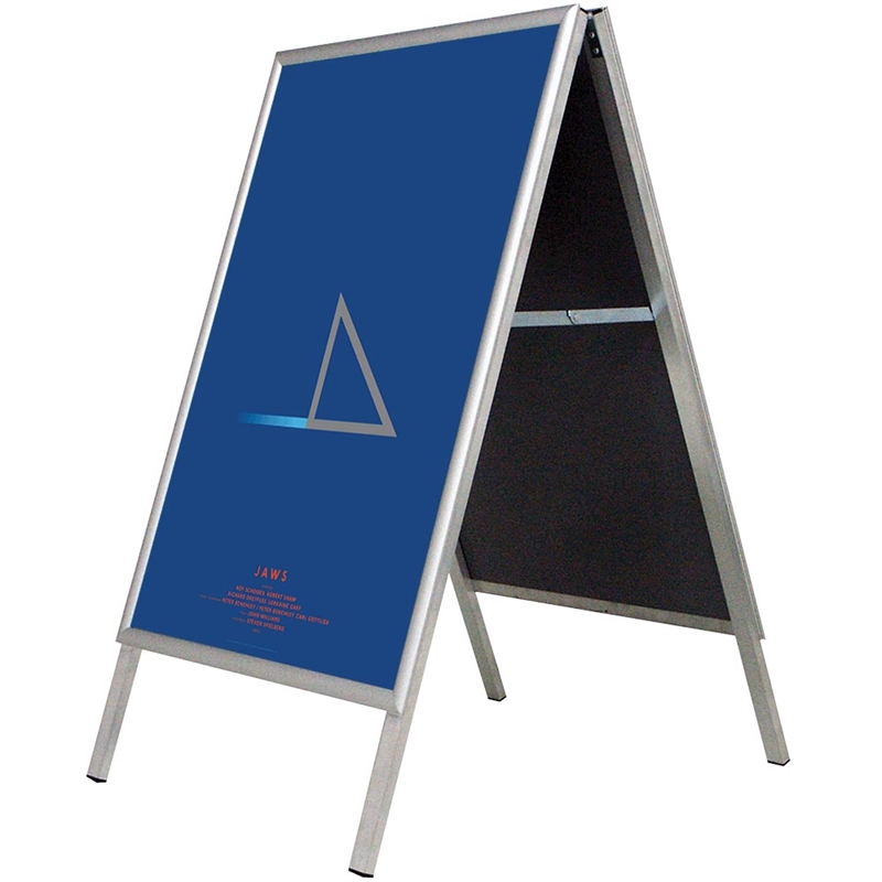 Alu-line Budget  -skilt  50   70 Cm  Sølv