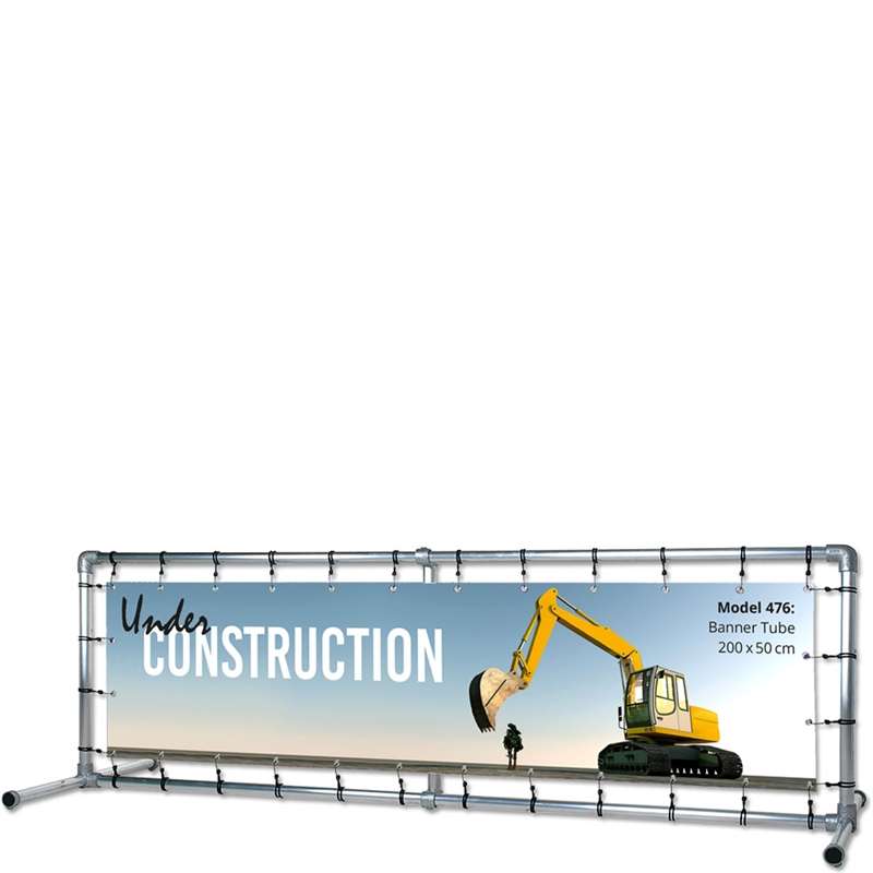 Banner Tube Fritstående Ramme  200   50 Cm