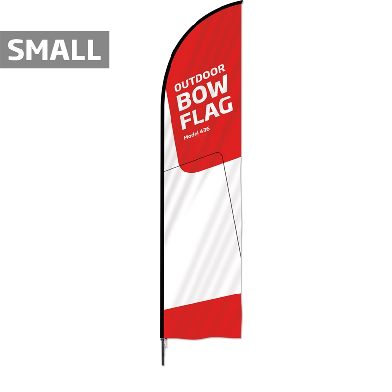 Beachflag  Outdoor Bow Flag Small