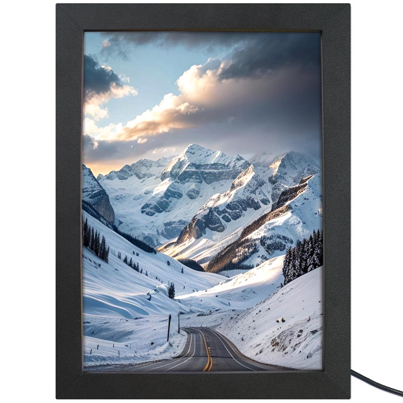 Crown Led Out Box  Enkeltsidet  50x70 Cm