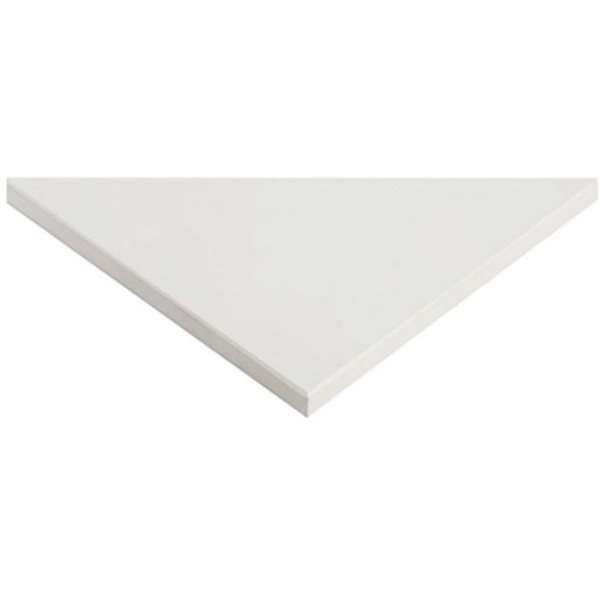 Crown Truss Counter Top Plate  95x95cm Triangle White