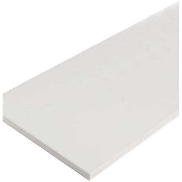 Crown Truss Counter Top Plate  125x65cm White