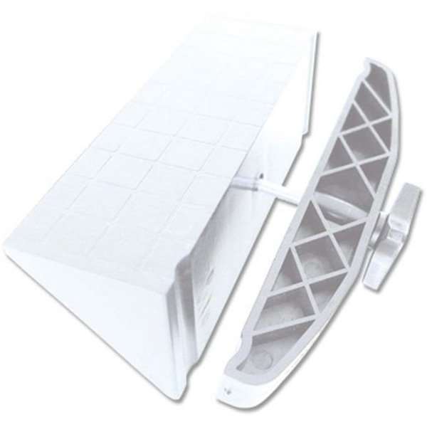 Crown Truss  Shelf Holder White