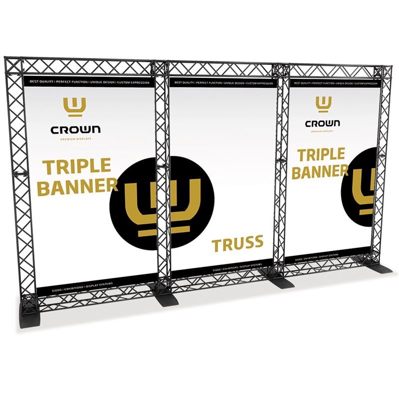 Crown Truss 15  Sort  Triple Væg