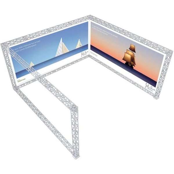 Crown Truss 15  -form         Hvid