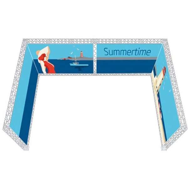 Crown Truss 15  -form         Hvid