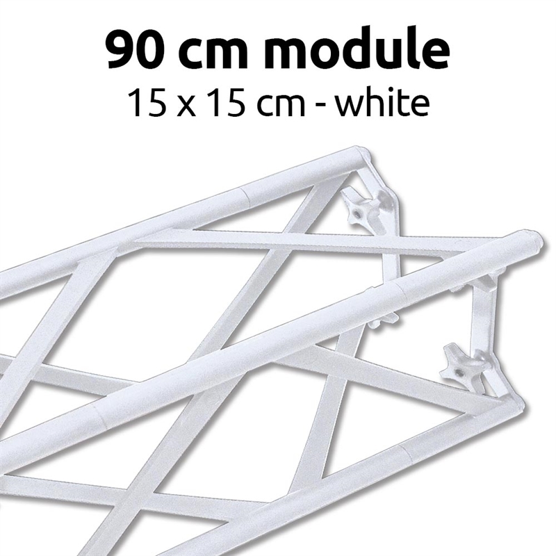 Crown Truss 15   15 Modul  Hvid  90 Cm