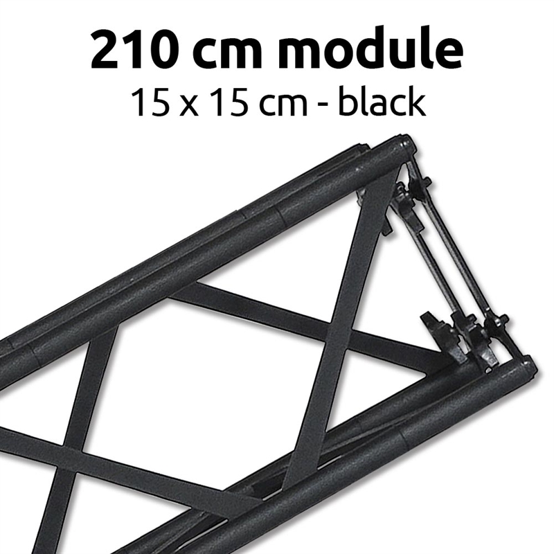 Crown Truss 15   15 Modul  Sort  210 Cm