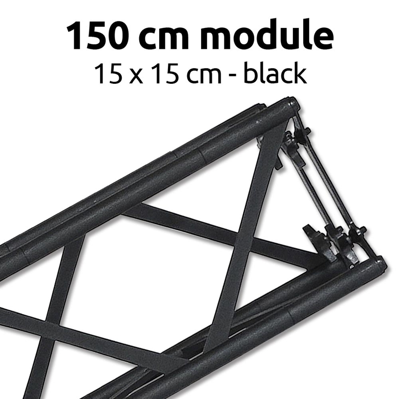 Crown Truss 15 15 Modul Sort 150 Cm