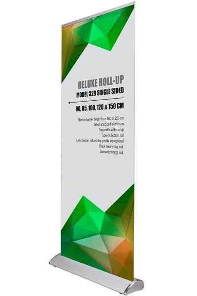 Deluxe Roll-up Enkeltsidet 120 Cm Alu