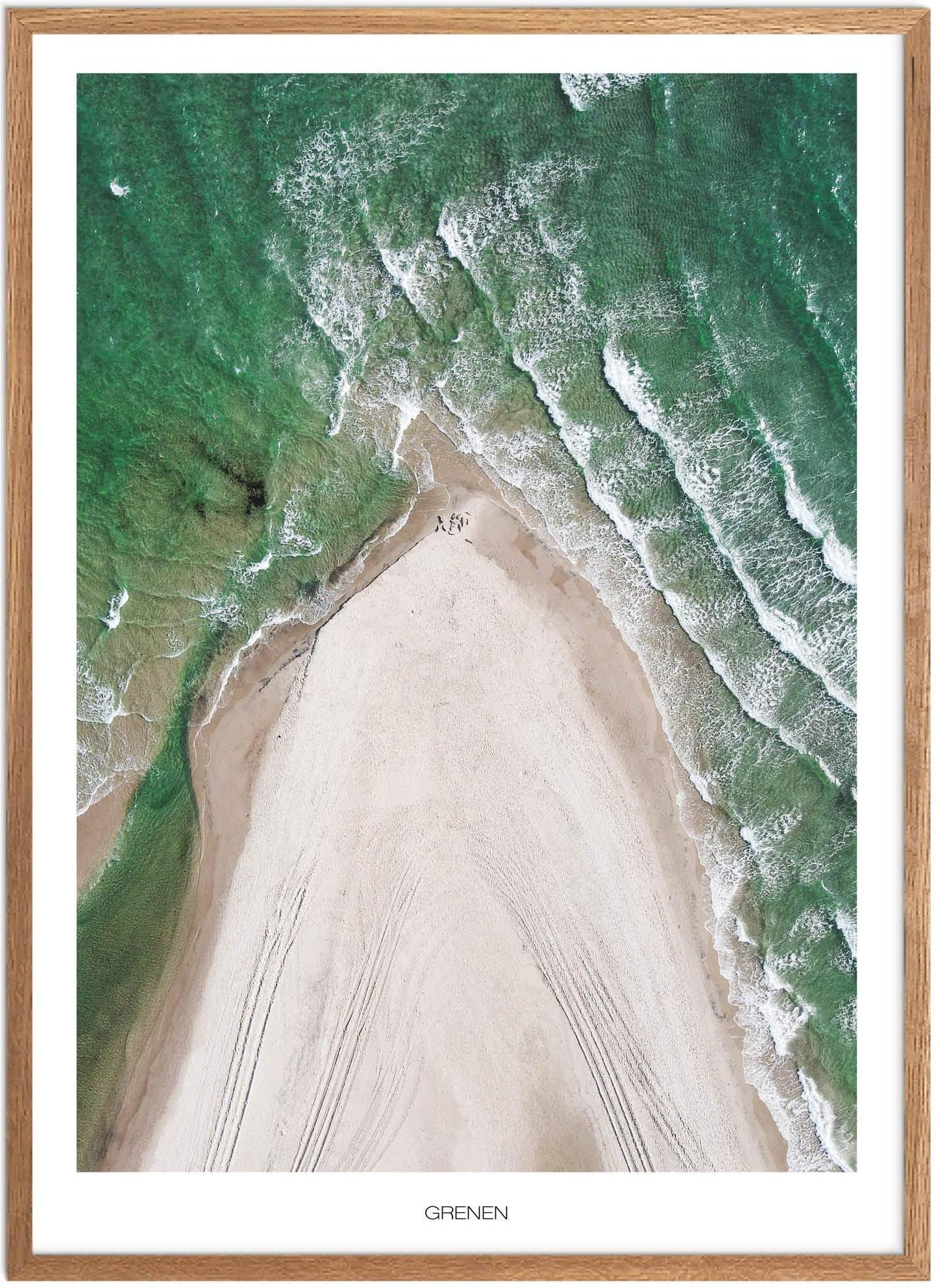 Plakat Grenen Naturplakat Plakater Nordjylland Plakat Plakatsnedkeren Drone-plakater
