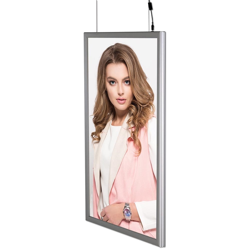 Led Lysramme  Vertikal  Dobbeltsidet