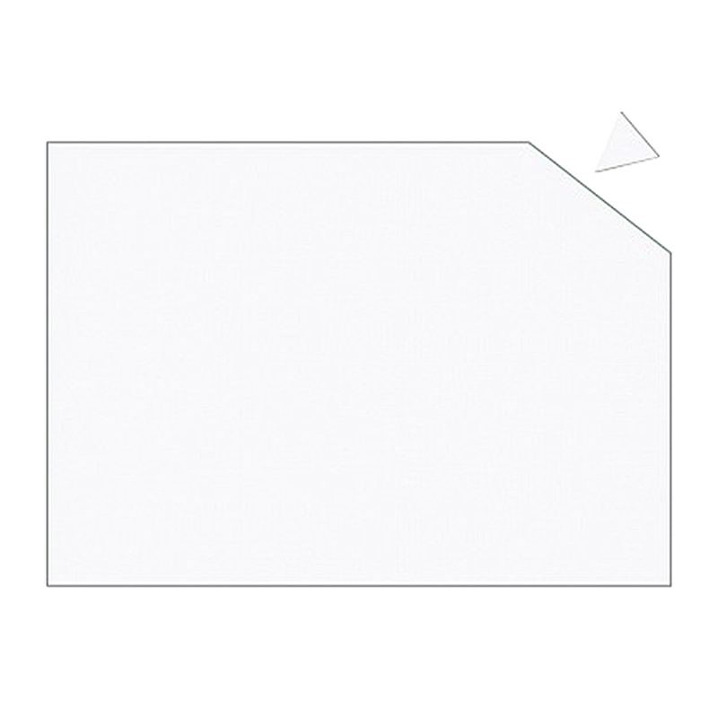 Magnetark Med 180 Stk  Hvide Trekant-magneter            Cm