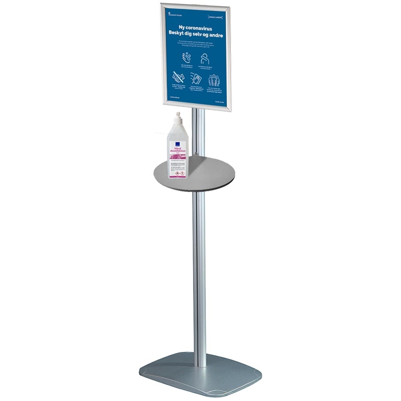 Mini Multi Stand Med Hylde Og A4 Klapramme