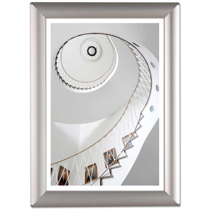 Opti Klapramme  Alu Sølv 25 Mm Profil  50   70 Cm