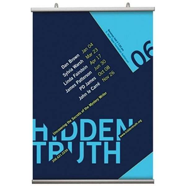 Poster Hanger Plakatliste  Dobbeltsidet  60 Cm Bred