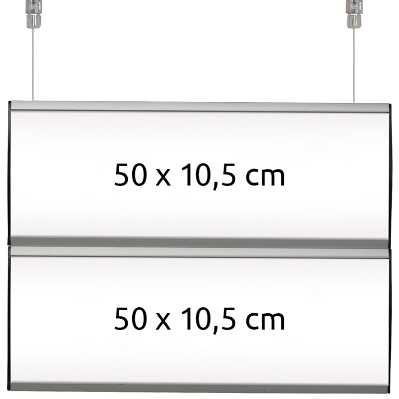 Skiltesystem Til Loftmontage Dobbeltsidet Stk 50 10 Cm