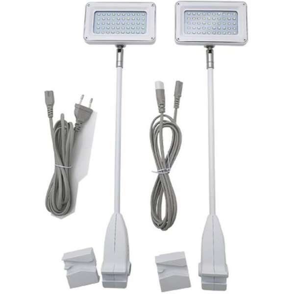 Stk  Led Spots  Hvide  15 Watt  Inkl  Holder Til Crown Truss System