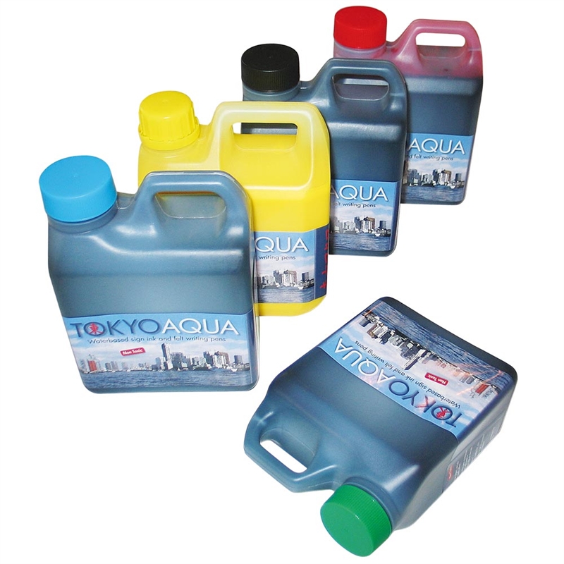 Tokyo Aqua Skilteblæk    Liter