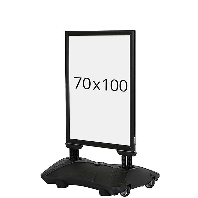Wind-pro Waterbase Gadeskilt  Sort  70   100 Cm