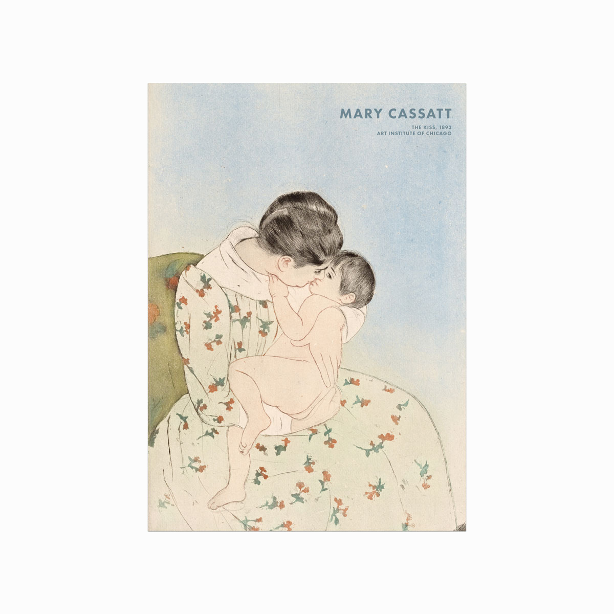 Mary Cassatt Plakat The Kiss