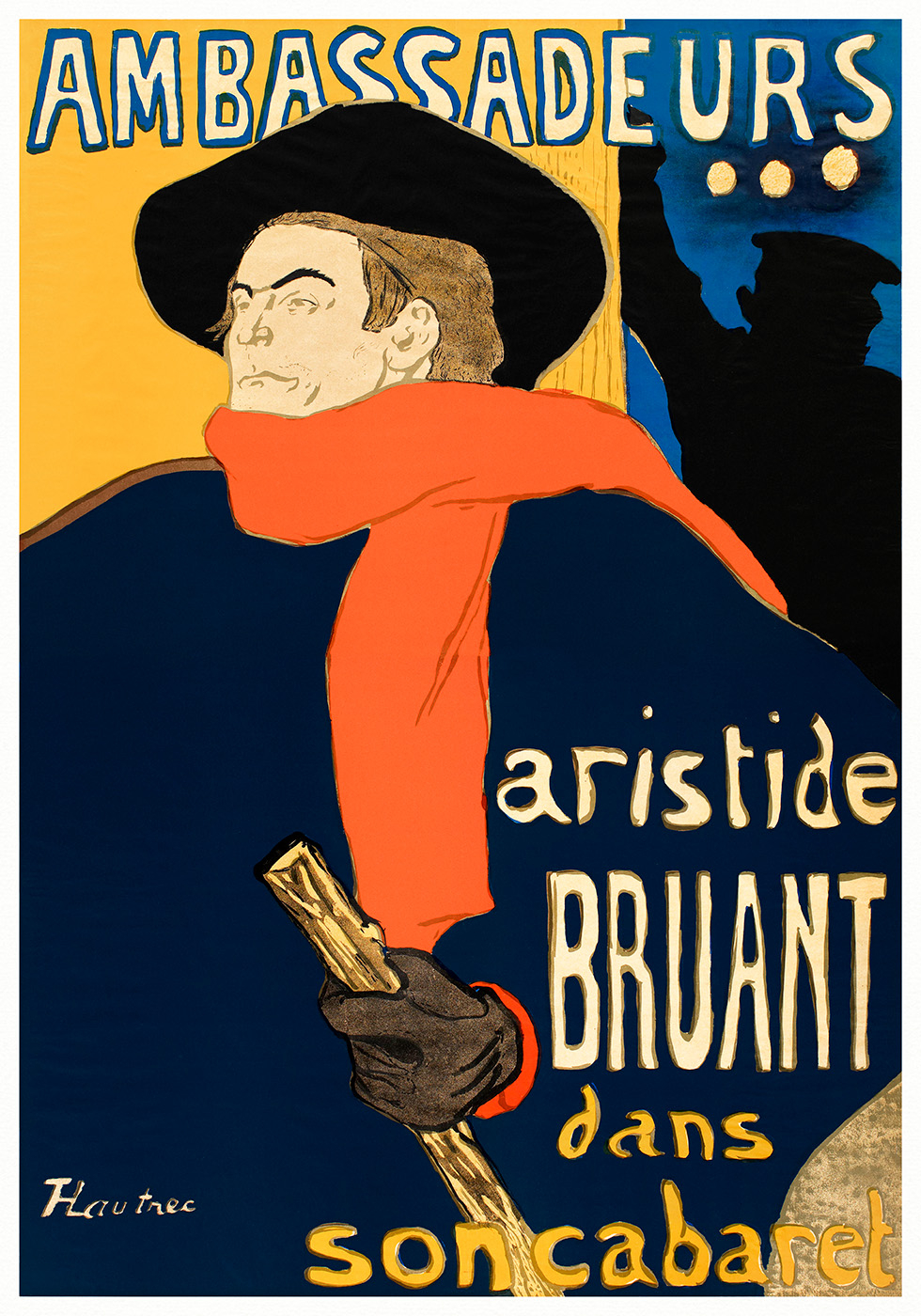 Ambassadeurs  Aristide Bruant Af Plakatwerket