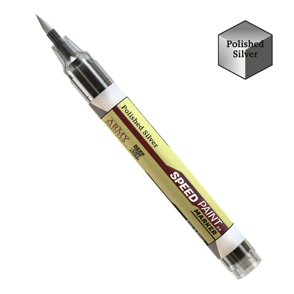 Army Painter: Speedpaint Marker Polished Silver Sm1017p