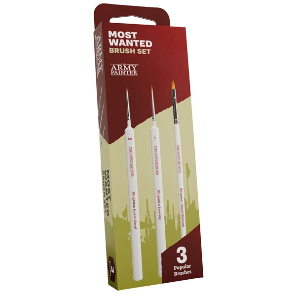 Army Painter Starter Set: Most Wanted Brush Set  2025  Tl5066p
