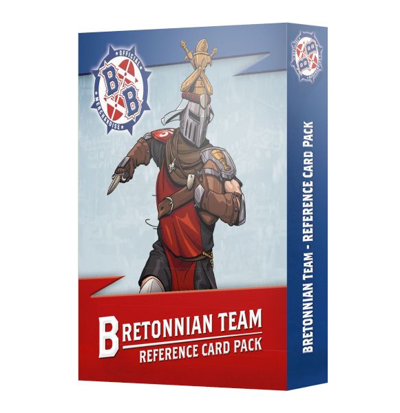Blood Bowl: Cards Bretonnian Team Reference Card Pack  2025  60050903001