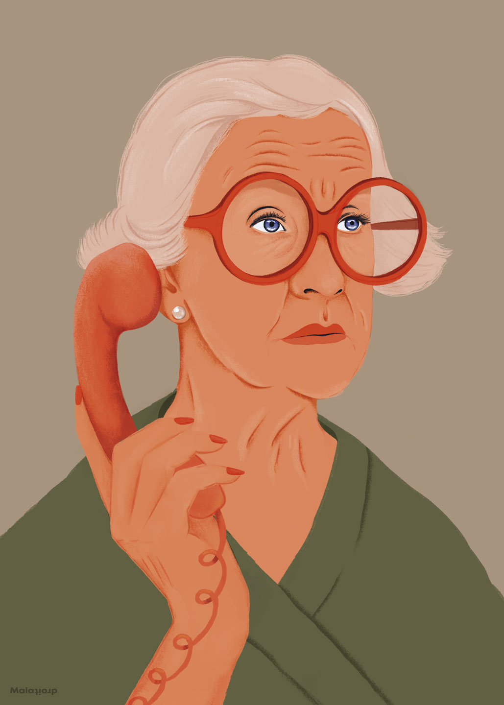 Call Girl Grøn Grøn Af Maladroit